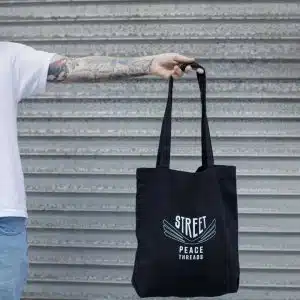 Street Peace Tote Bag